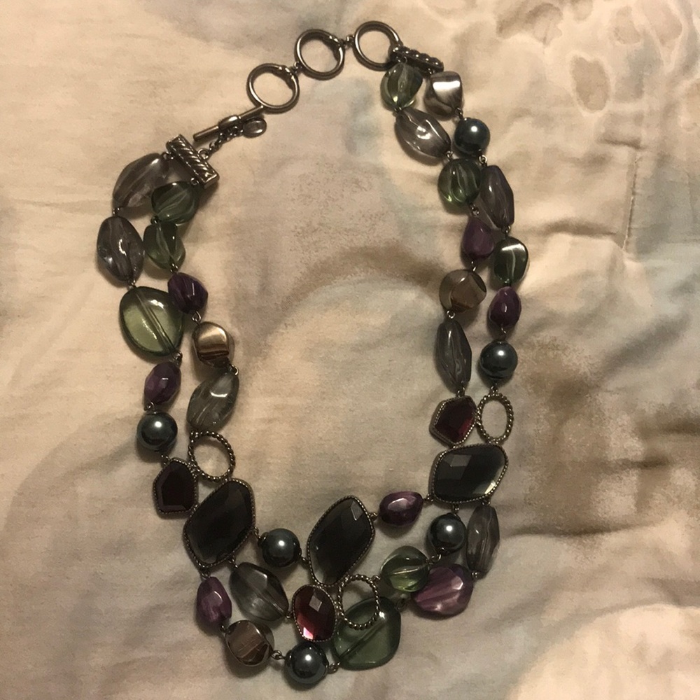 Gemstone necklace